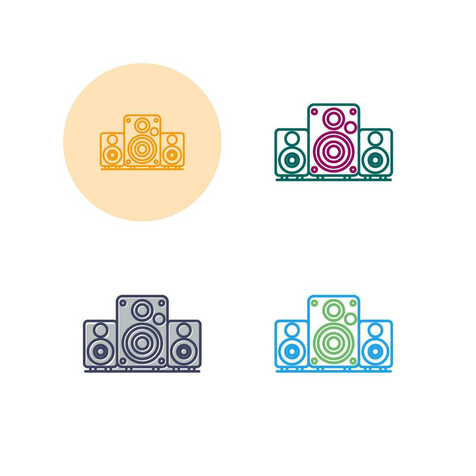 Speaker Vector Icon