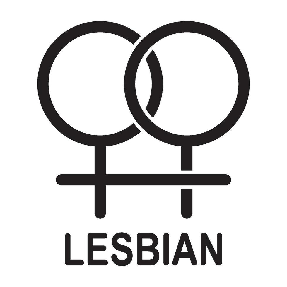 gender symbol icon vector