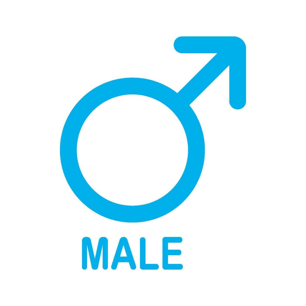 gender symbol icon vector