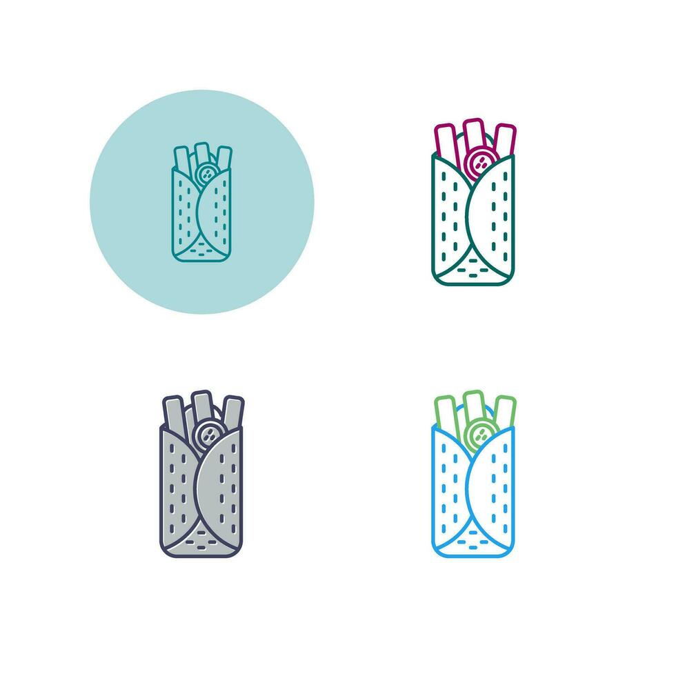 Fajita Vector Icon