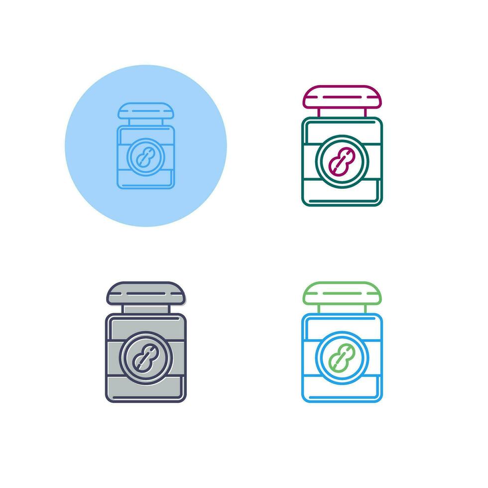 Peanut Butter Vector Icon