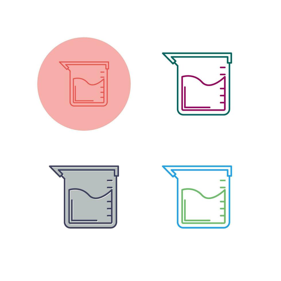 Beaker Vector Icon
