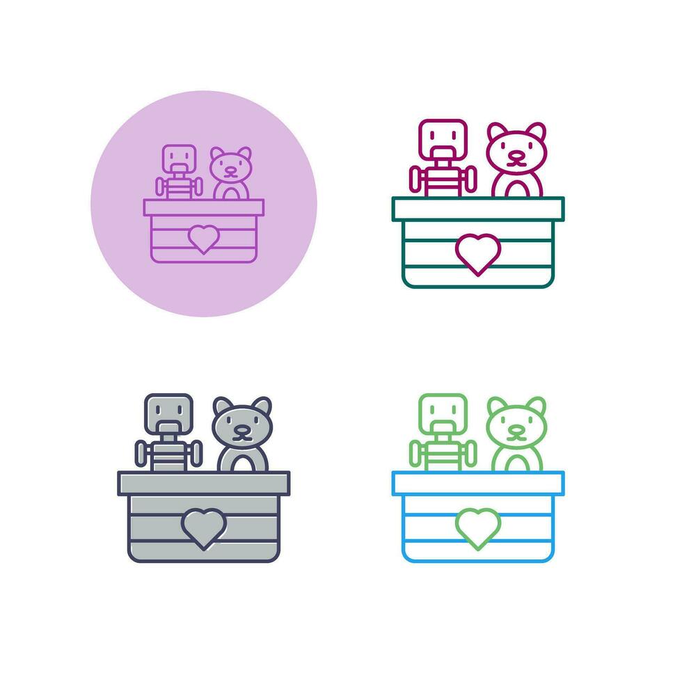 Toy Donate Vector Icon