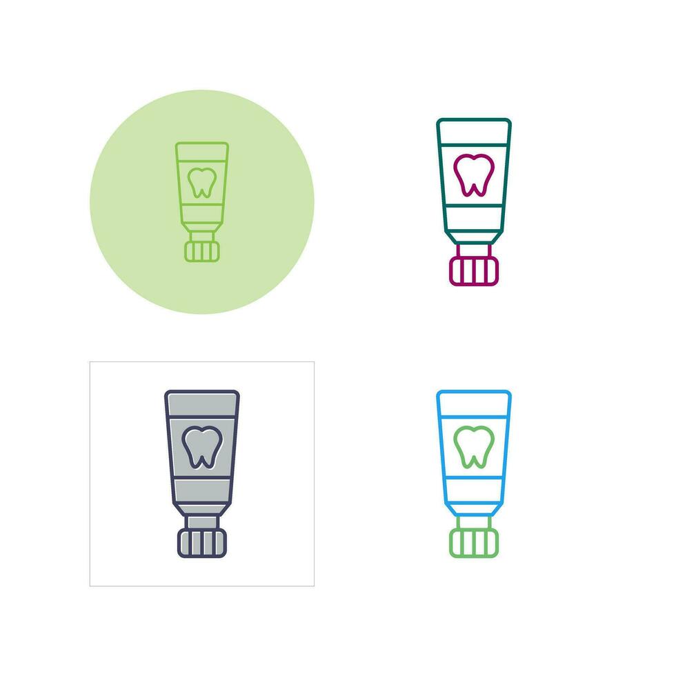 Toothpaste Vector Icon