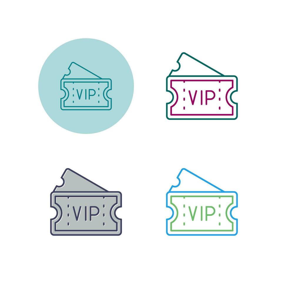 Vip Privilege Vector Icon