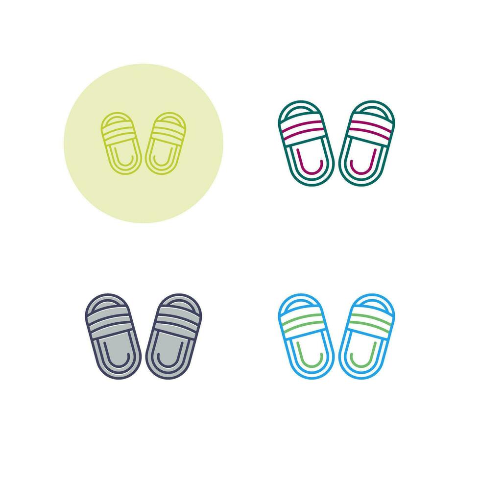 Slippers Vector Icon