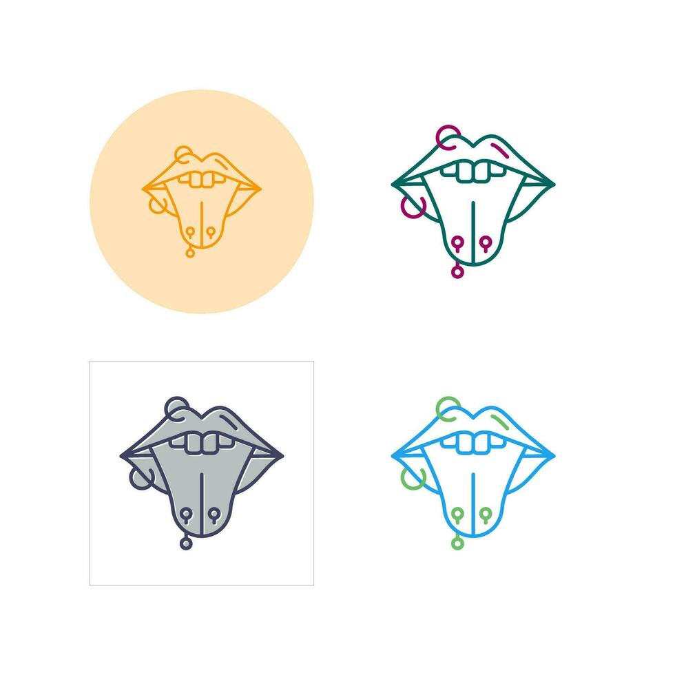 Piercing Vector Icon