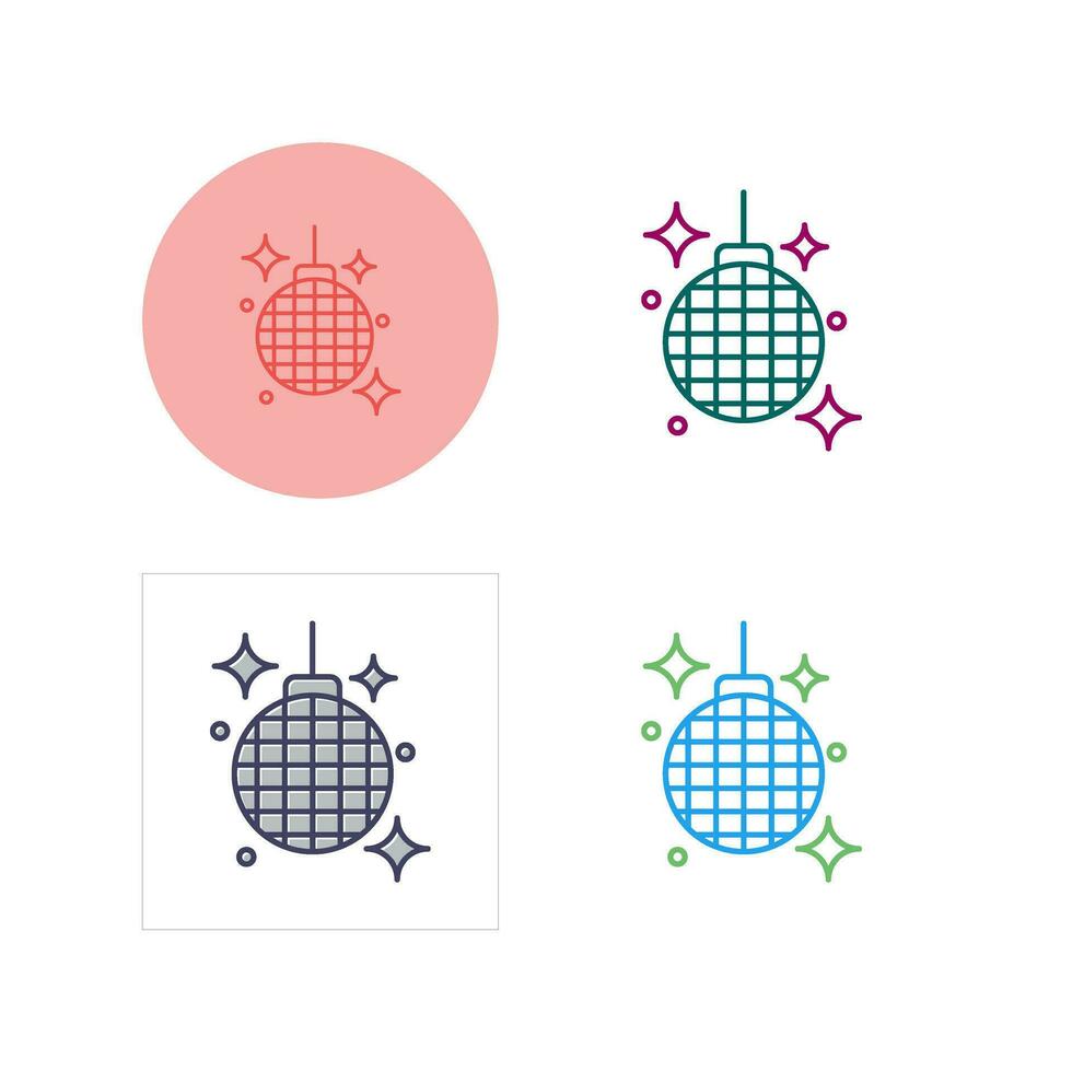 Disco Ball Vector Icon