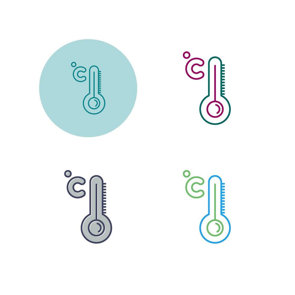 High Temperature Vector Icon