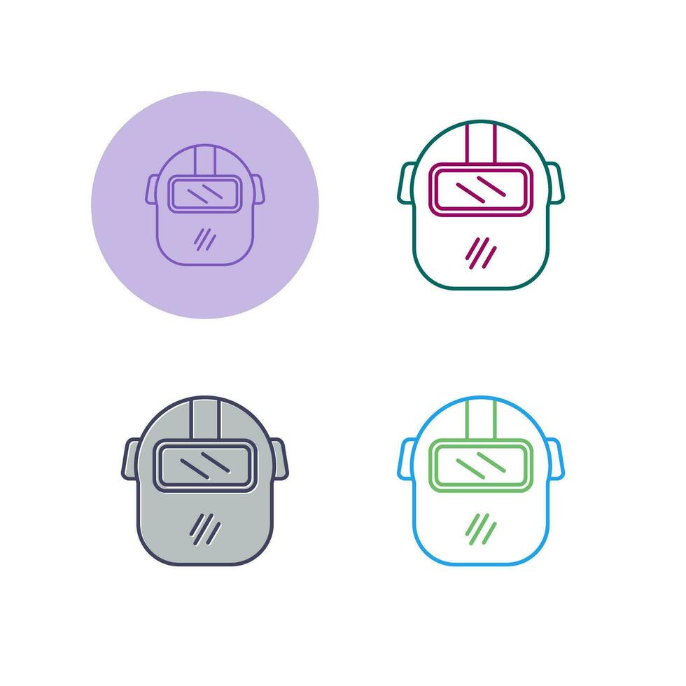 Welding Mask Vector Icon