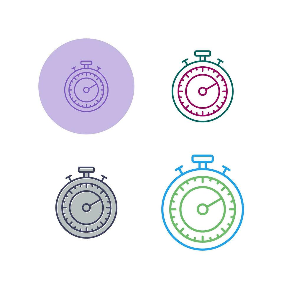 Chronometer Vector Icon