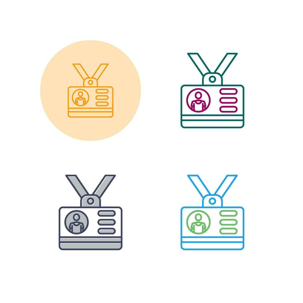 Id Card Vector Icon