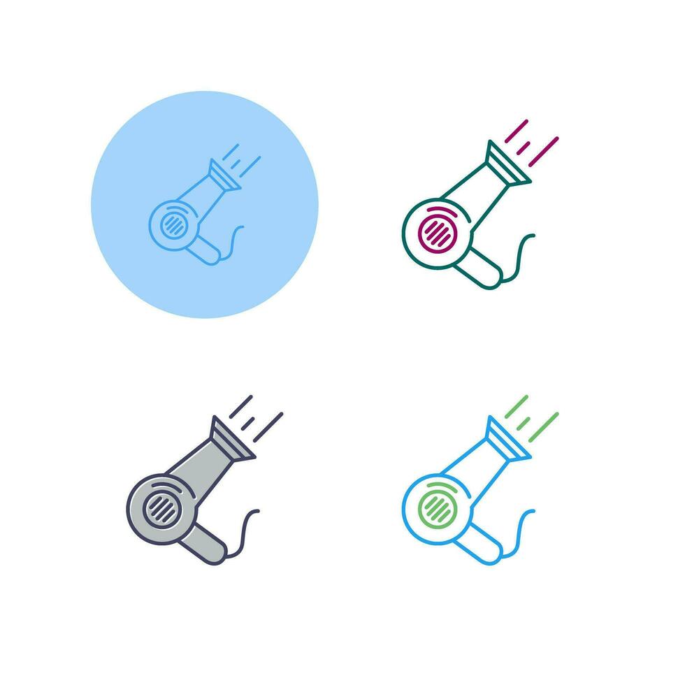 Hair Dryer Vector Icon