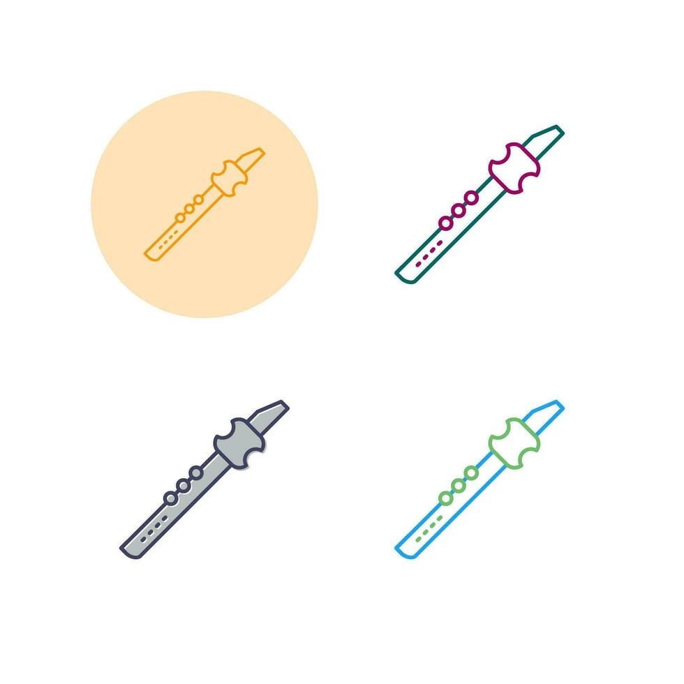 Flute Vector Icon