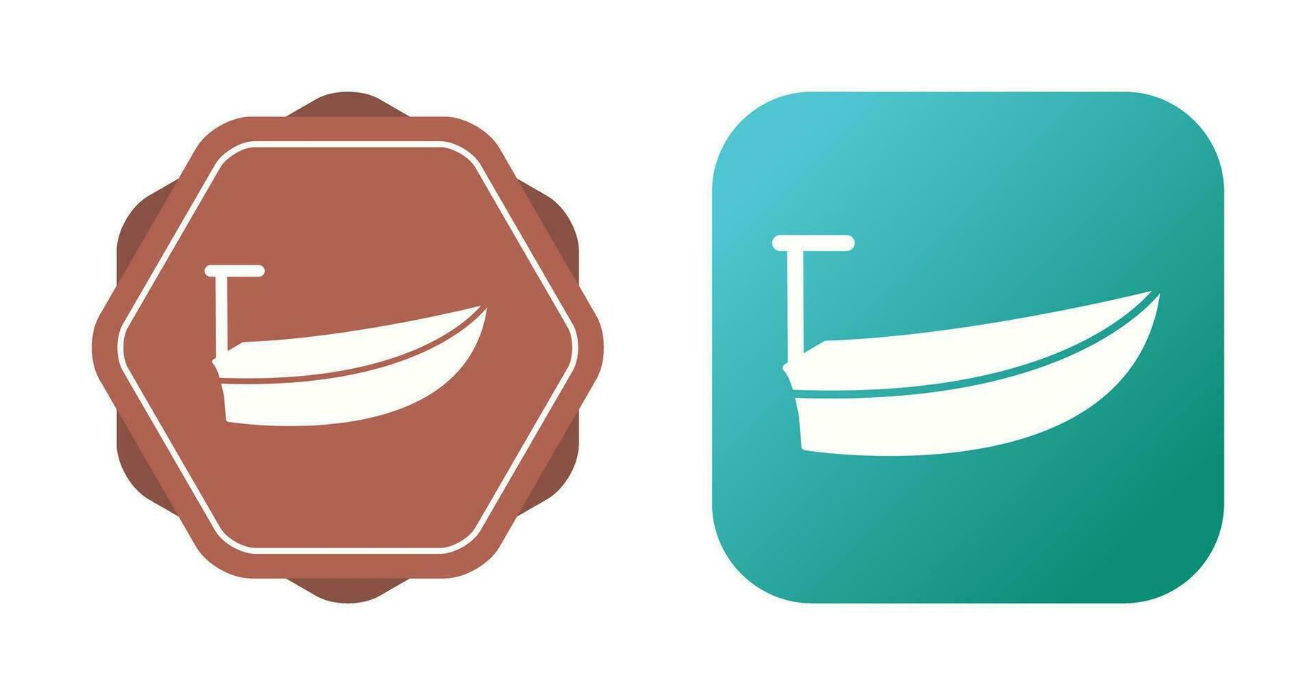 Small Boat Vector Icon