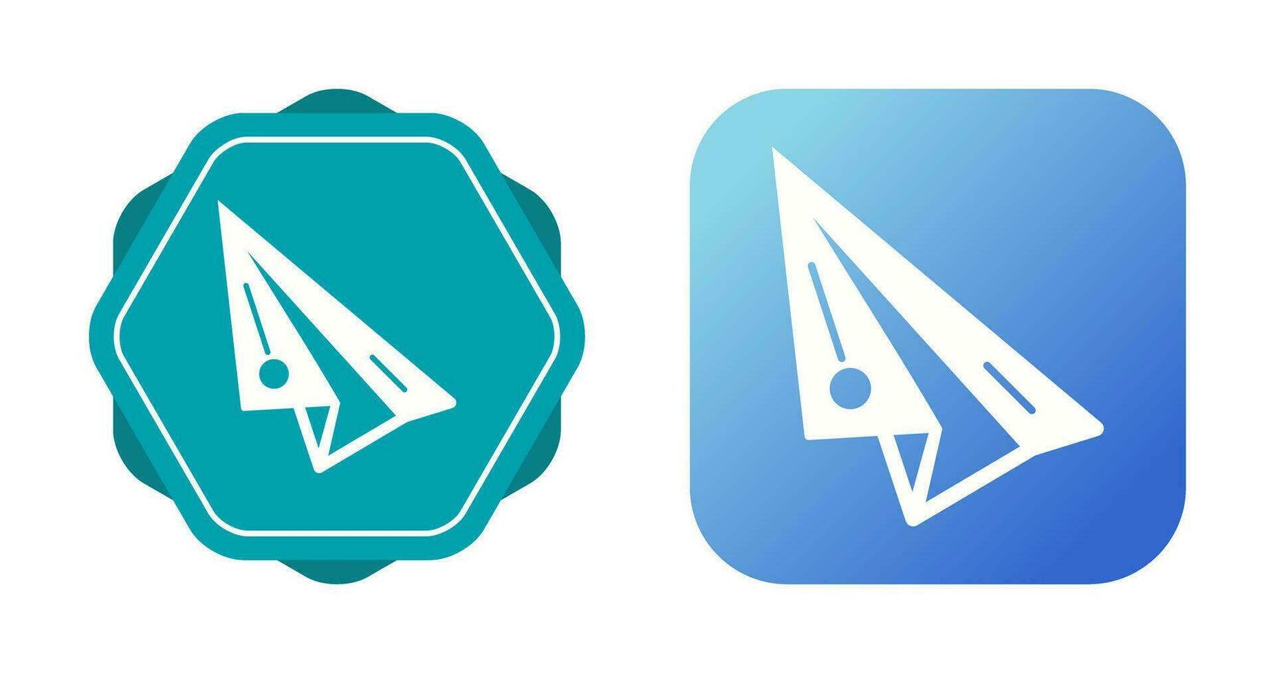 Paper Plane Vector Icon