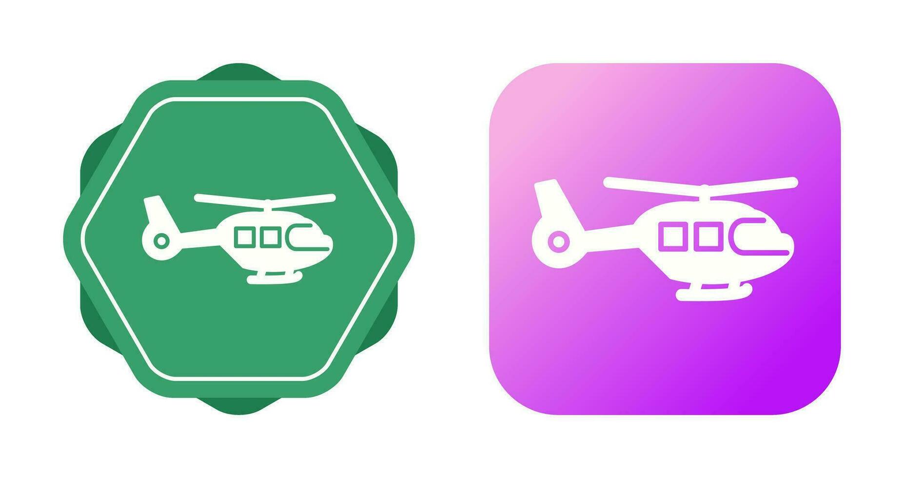 Helicopter Vector Icon