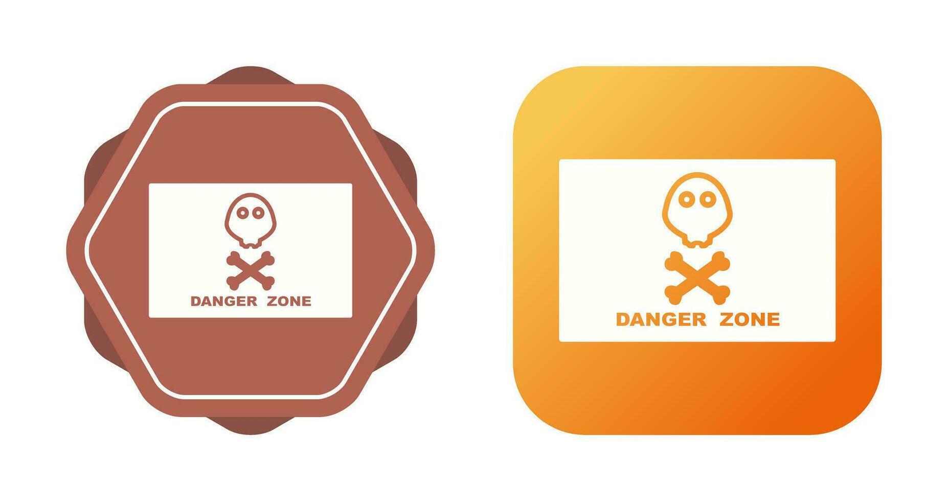 Danger Zone Vector Icon