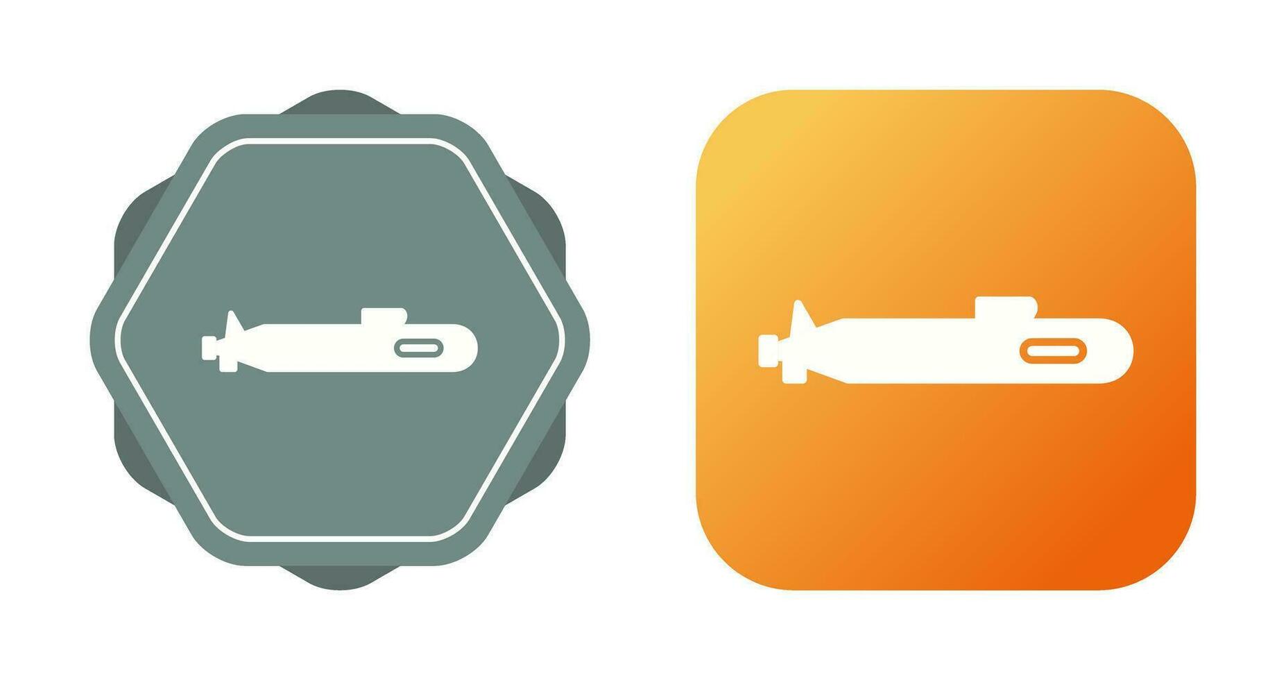 Submarine Vector Icon