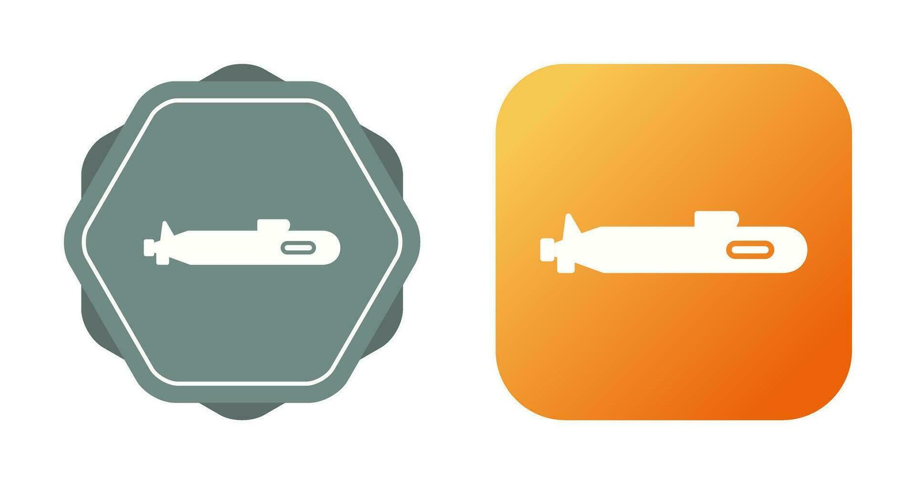 Submarine Vector Icon