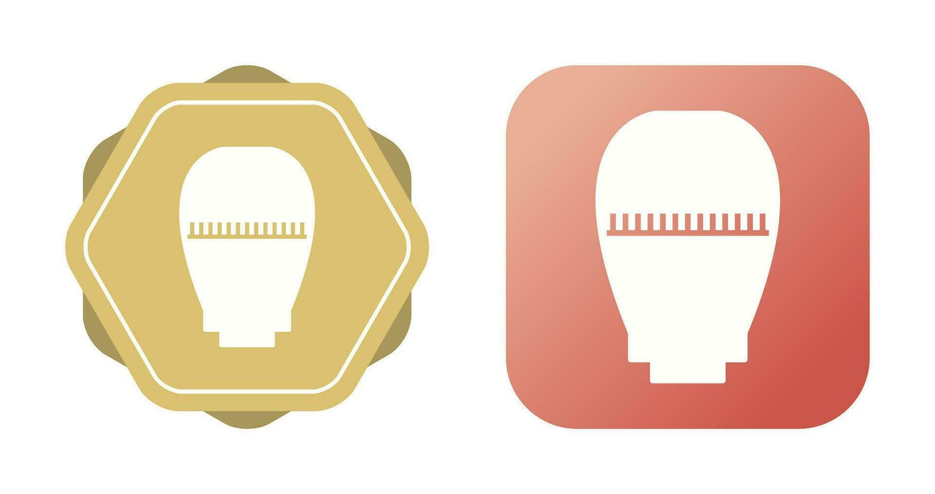 Thermostatic Head Vector Icon