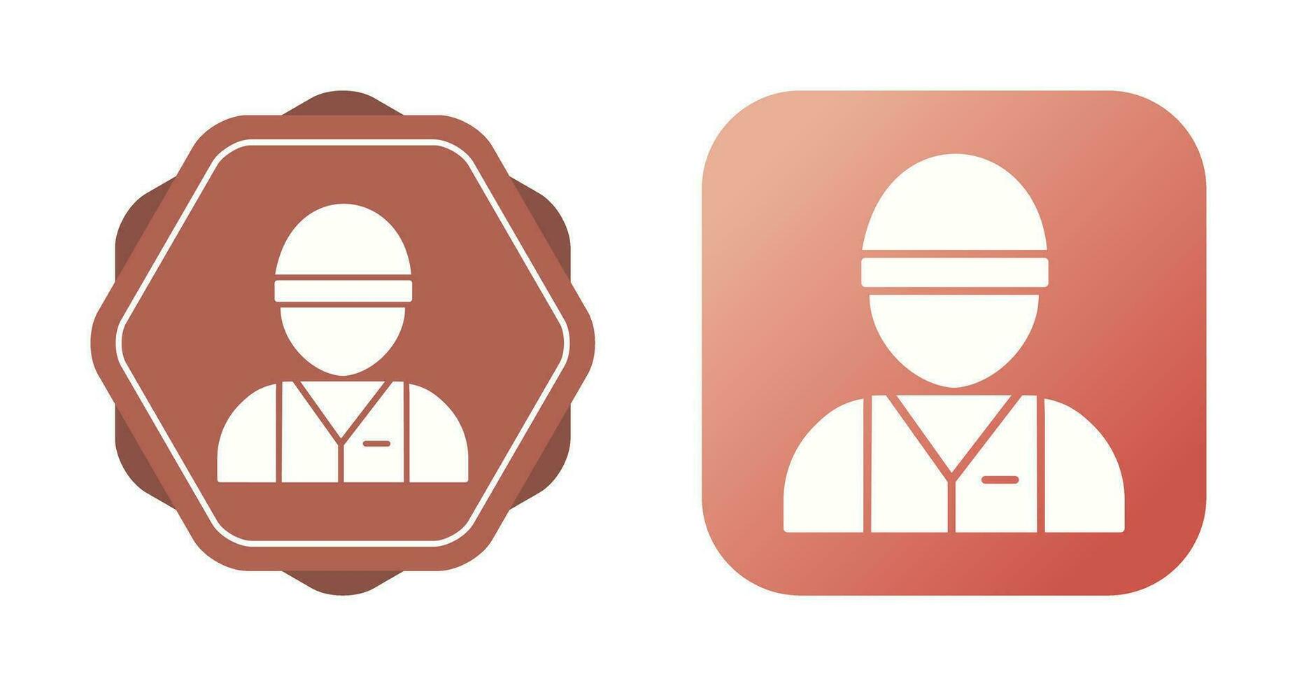 Industry Worker Vector Icon