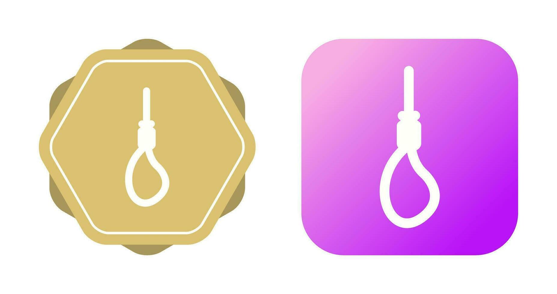 Noose Vector Icon