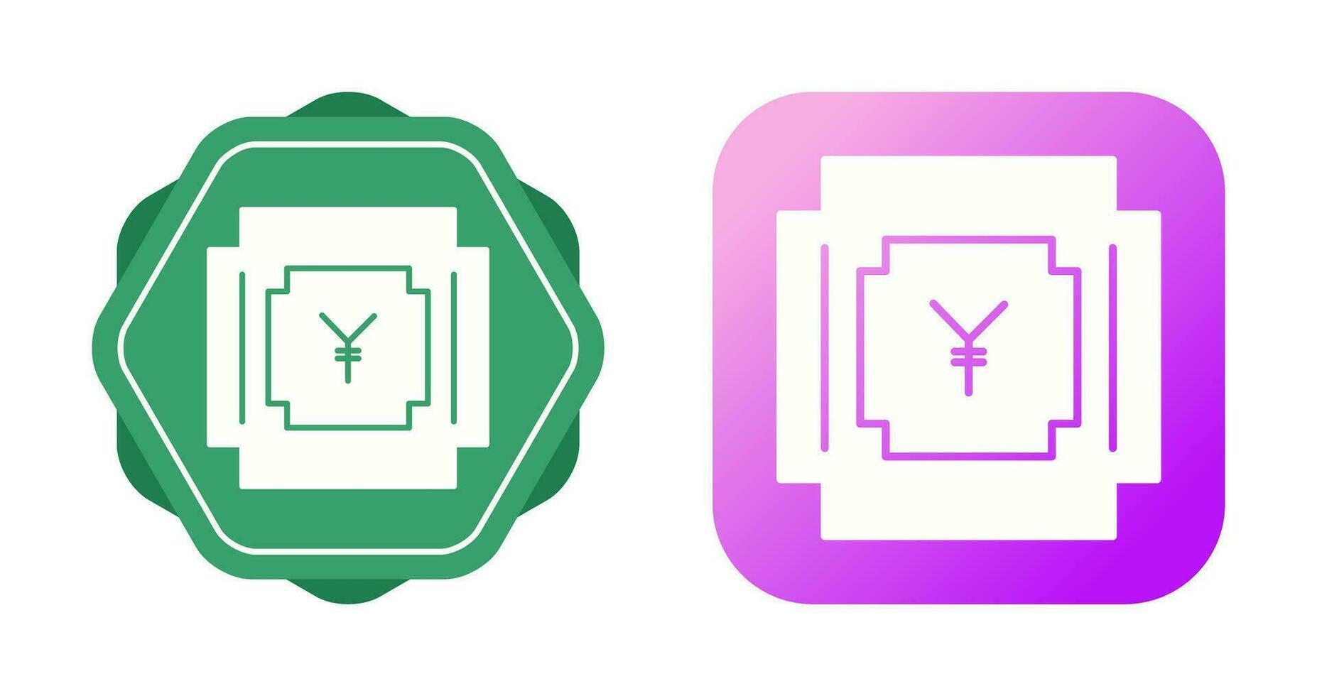 Yen Symbol Vector Icon