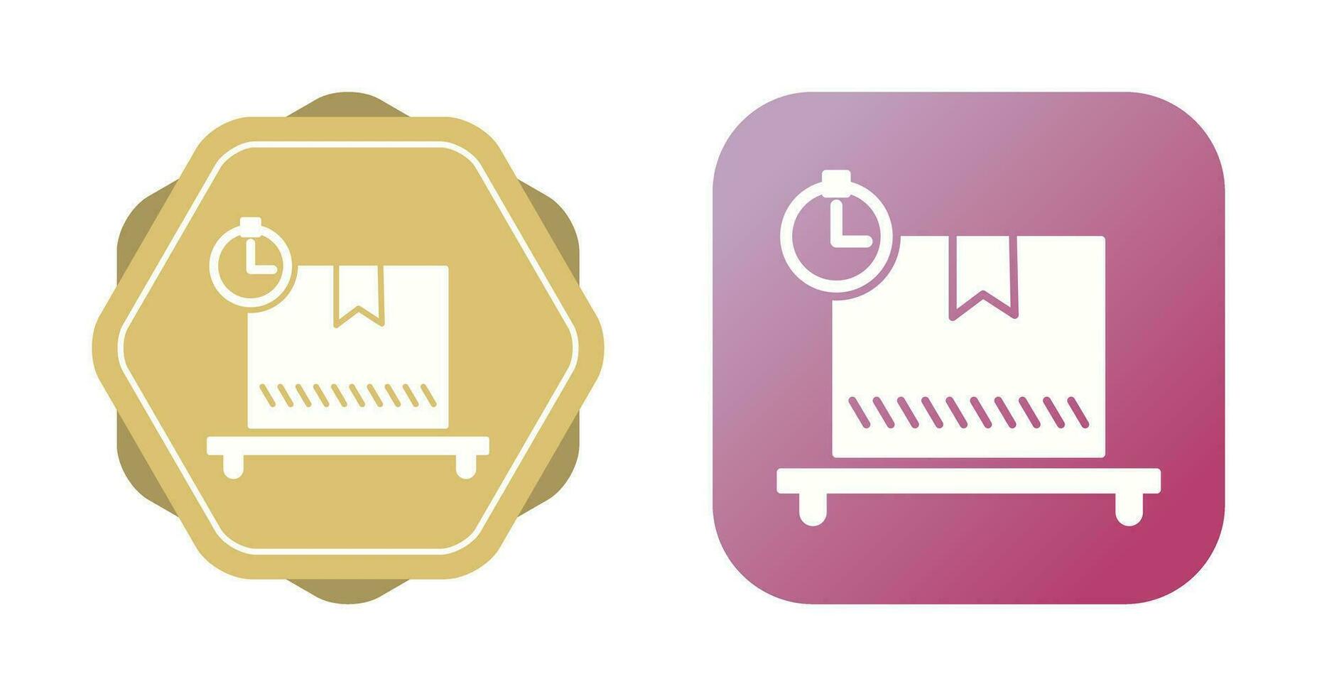Package Pending Vector Icon
