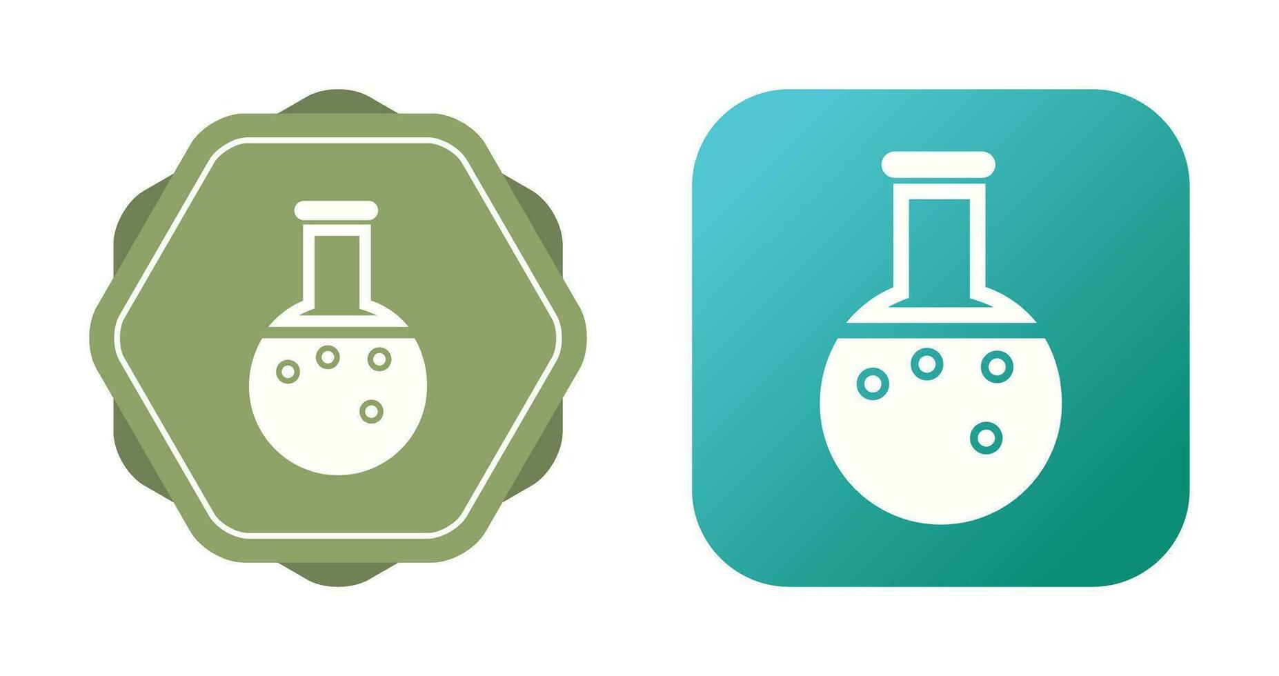 Chemical Flask Vector Icon