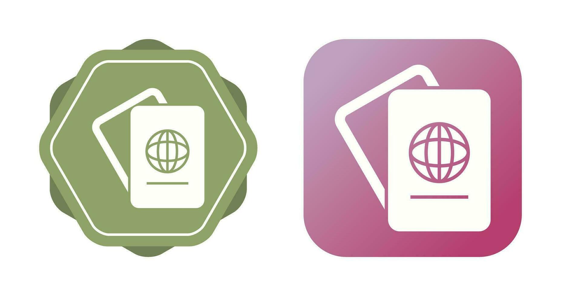 Passport Vector Icon