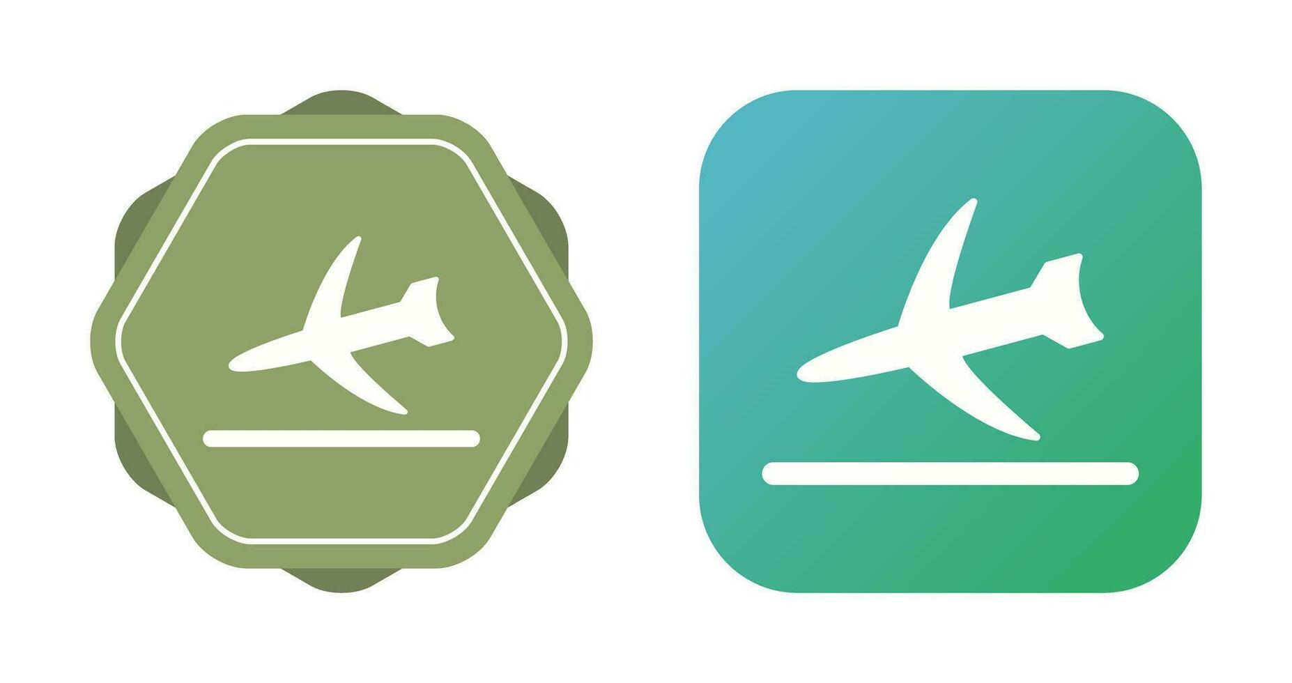 Flight Landing Vector Icon