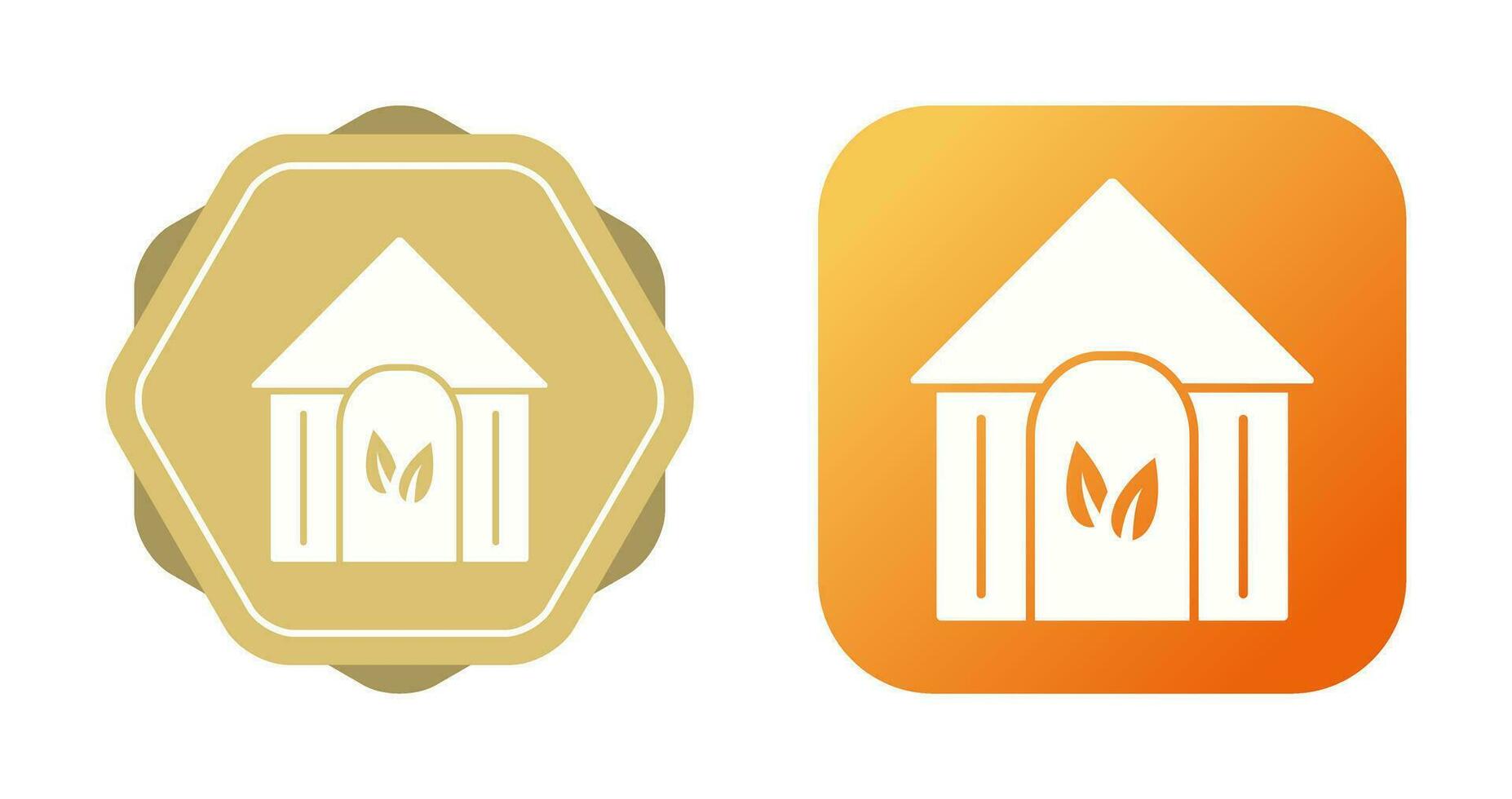 Eco friendly Building Vector Icon