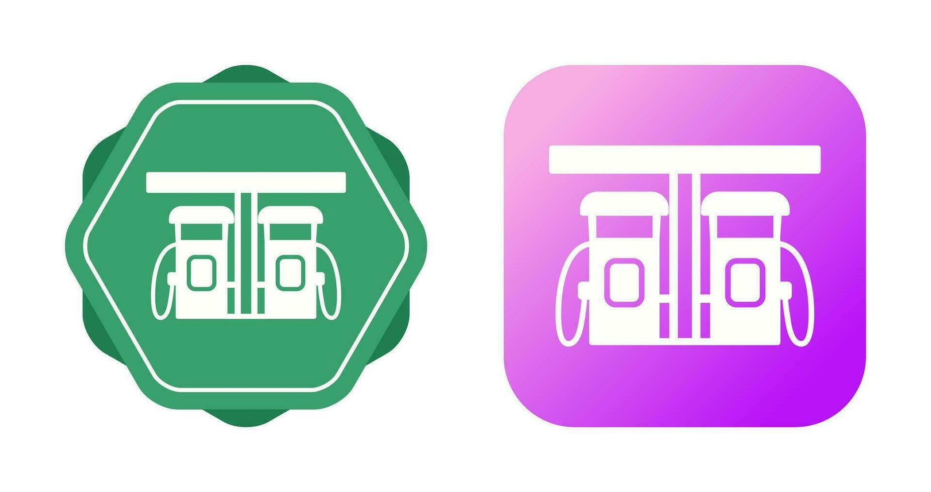 Petrol Station Vector Icon