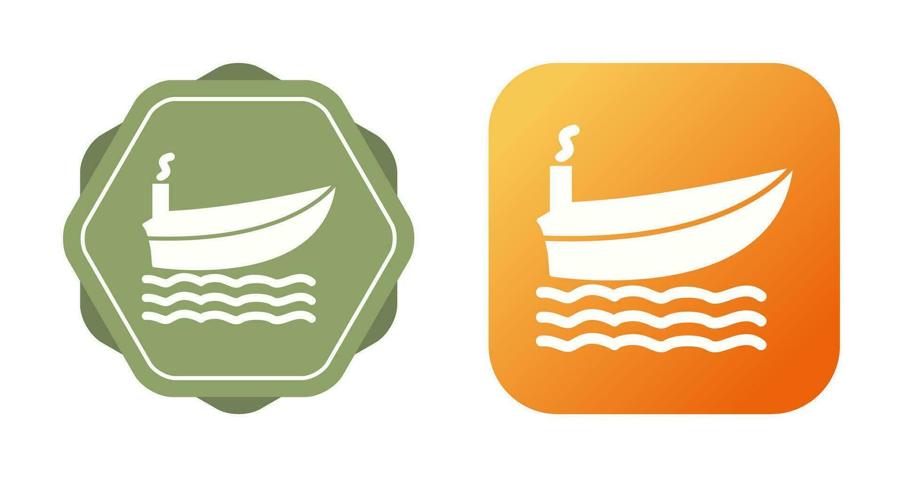 Steamship Vector Icon