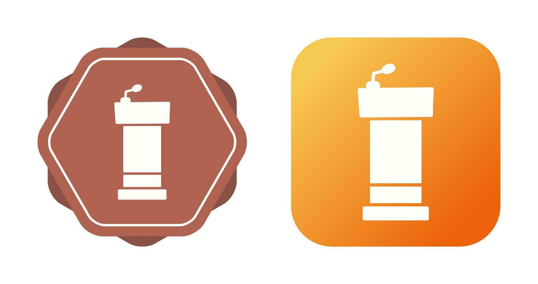 Podium Vector Icon