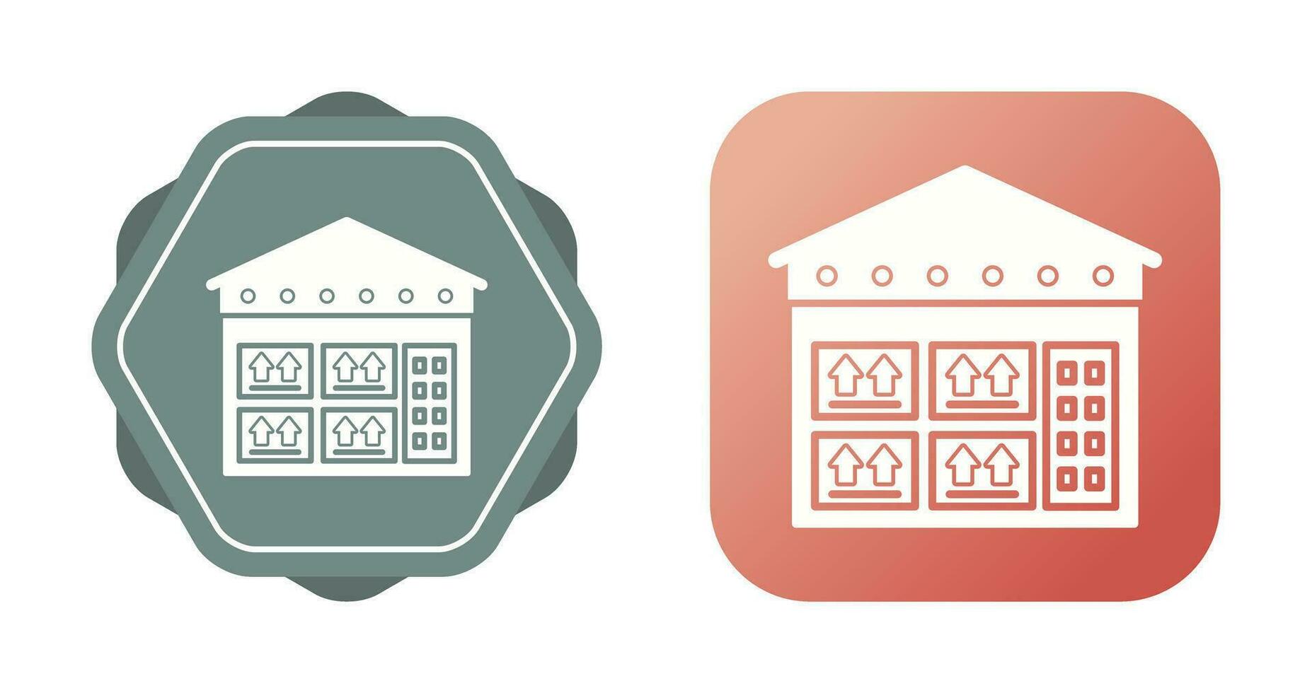 Storage Unit Vector Icon