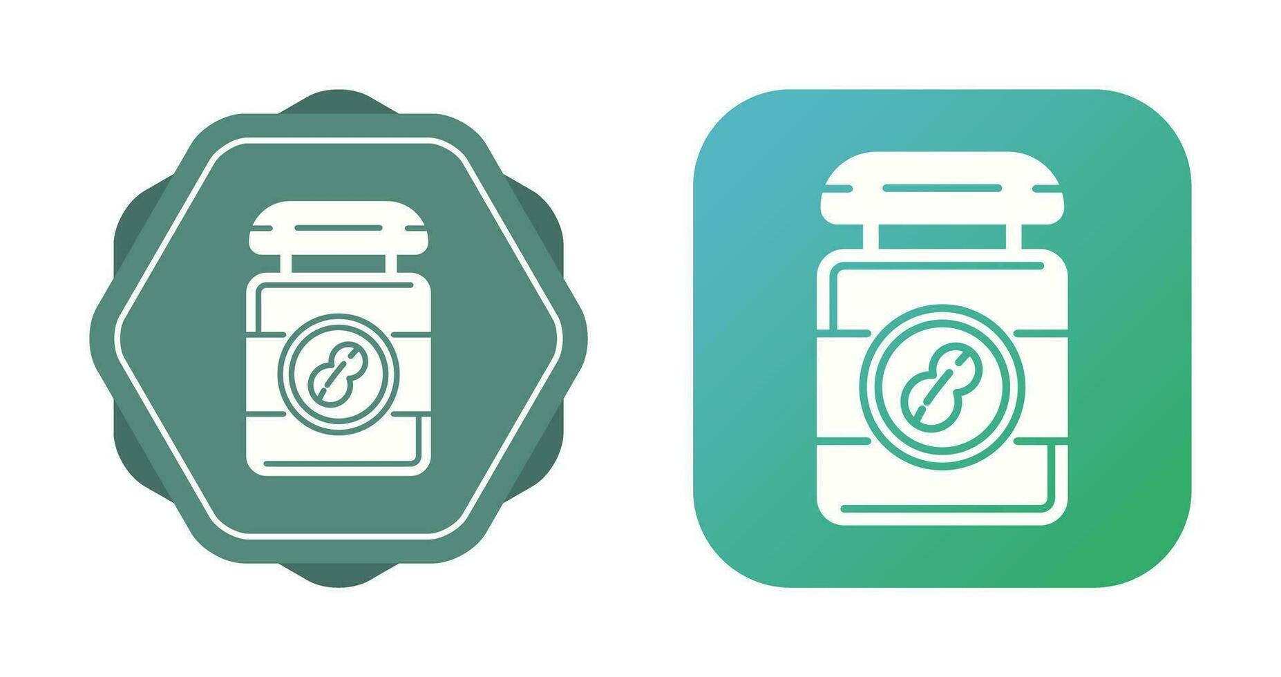 Peanut Butter Vector Icon
