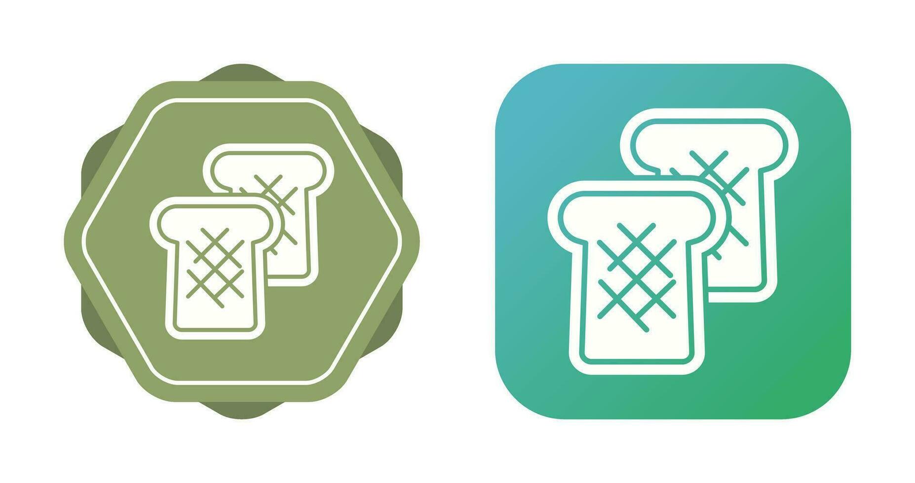 Toast Bread Vector Icon