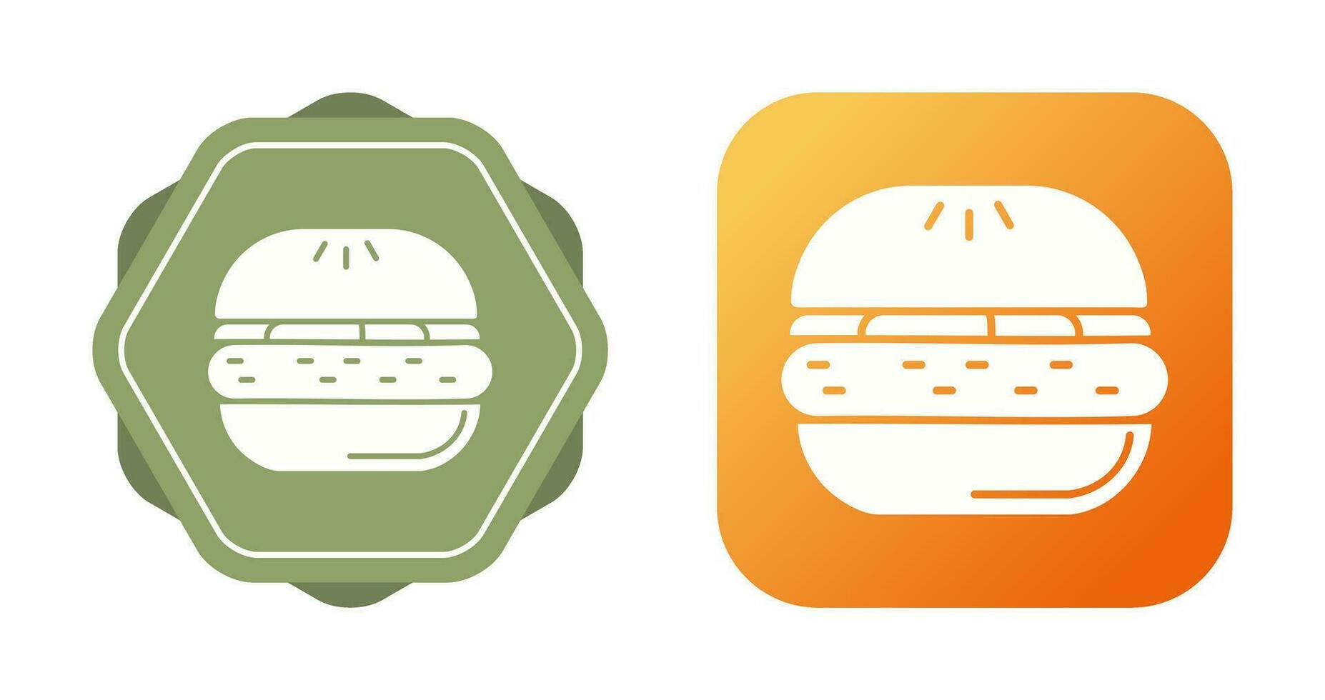 icono de vector de hamburguesa