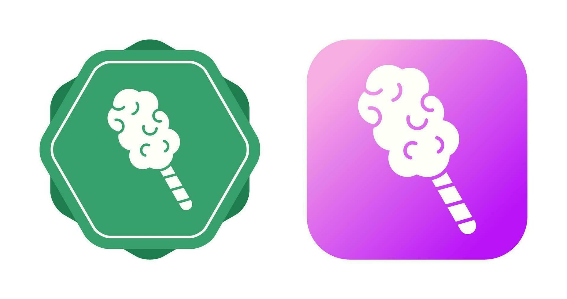 Cotton Candy Vector Icon