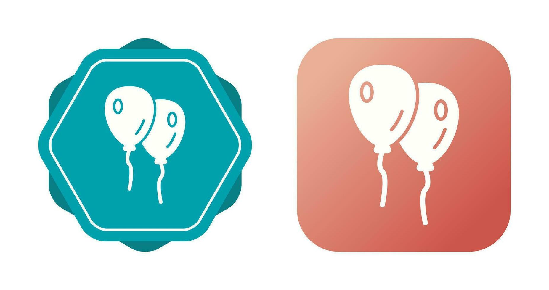 Balloons Vector Icon