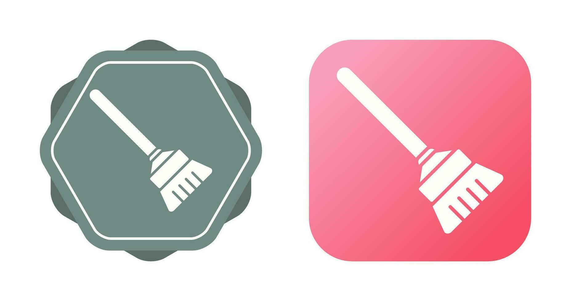 Broom Vector Icon