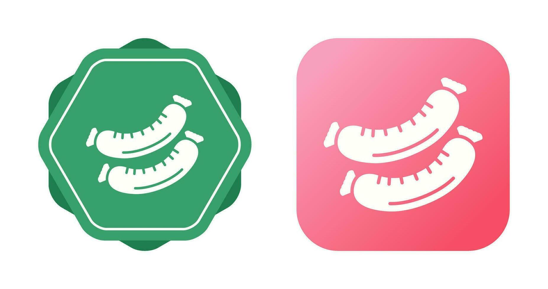 Sausage Vector Icon