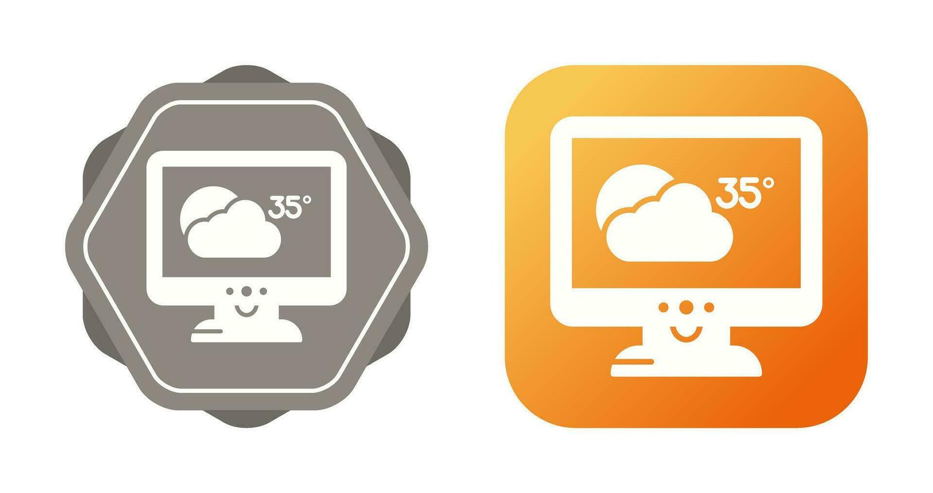 Weather Forecast Vector Icon