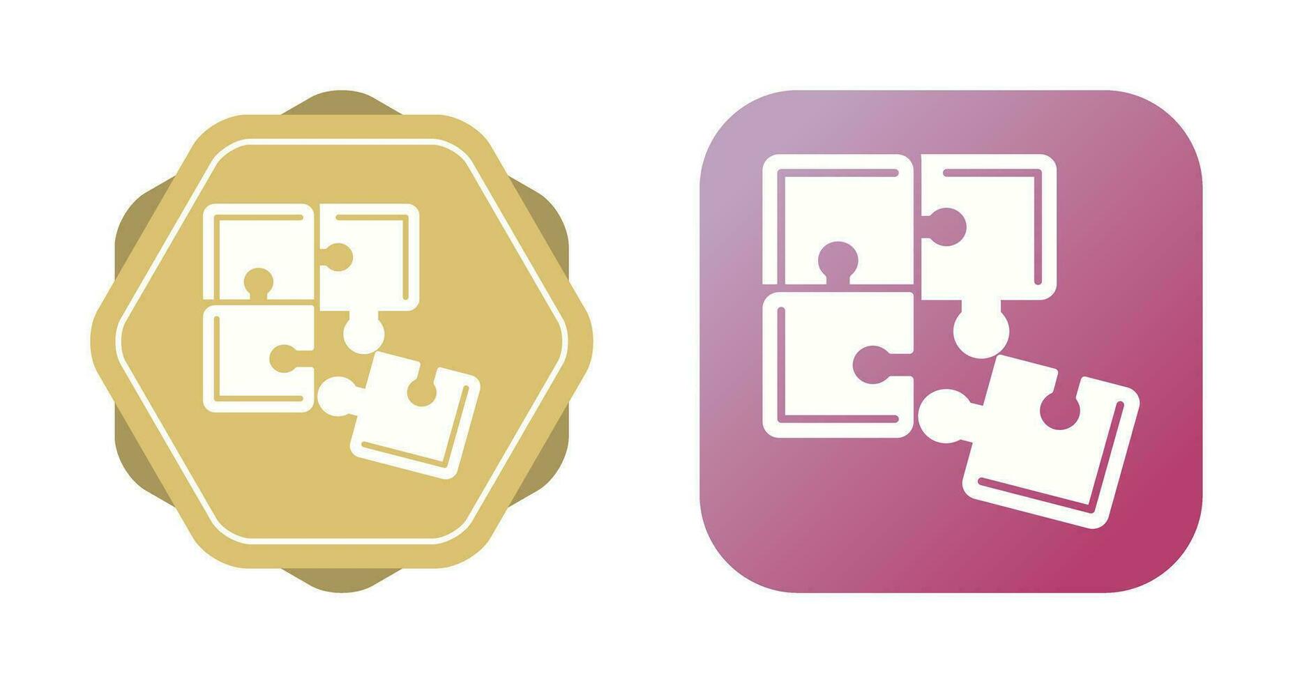 Puzzle Vector Icon