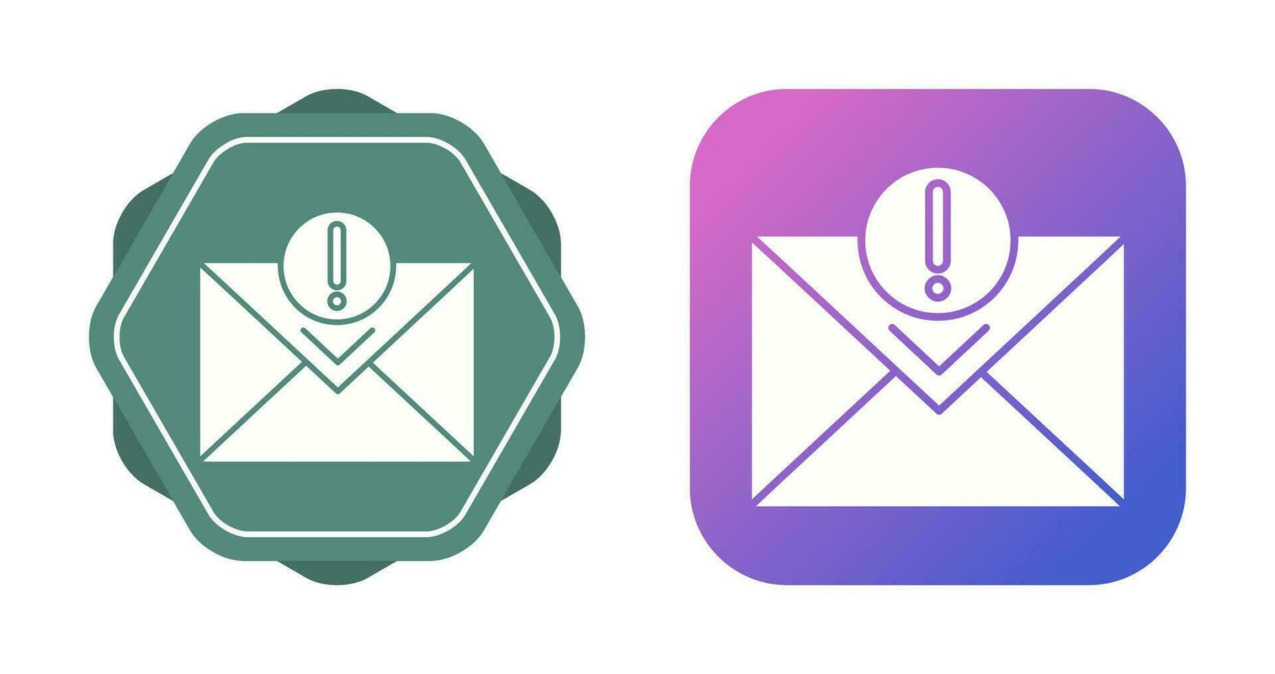Urgent Mail Vector Icon