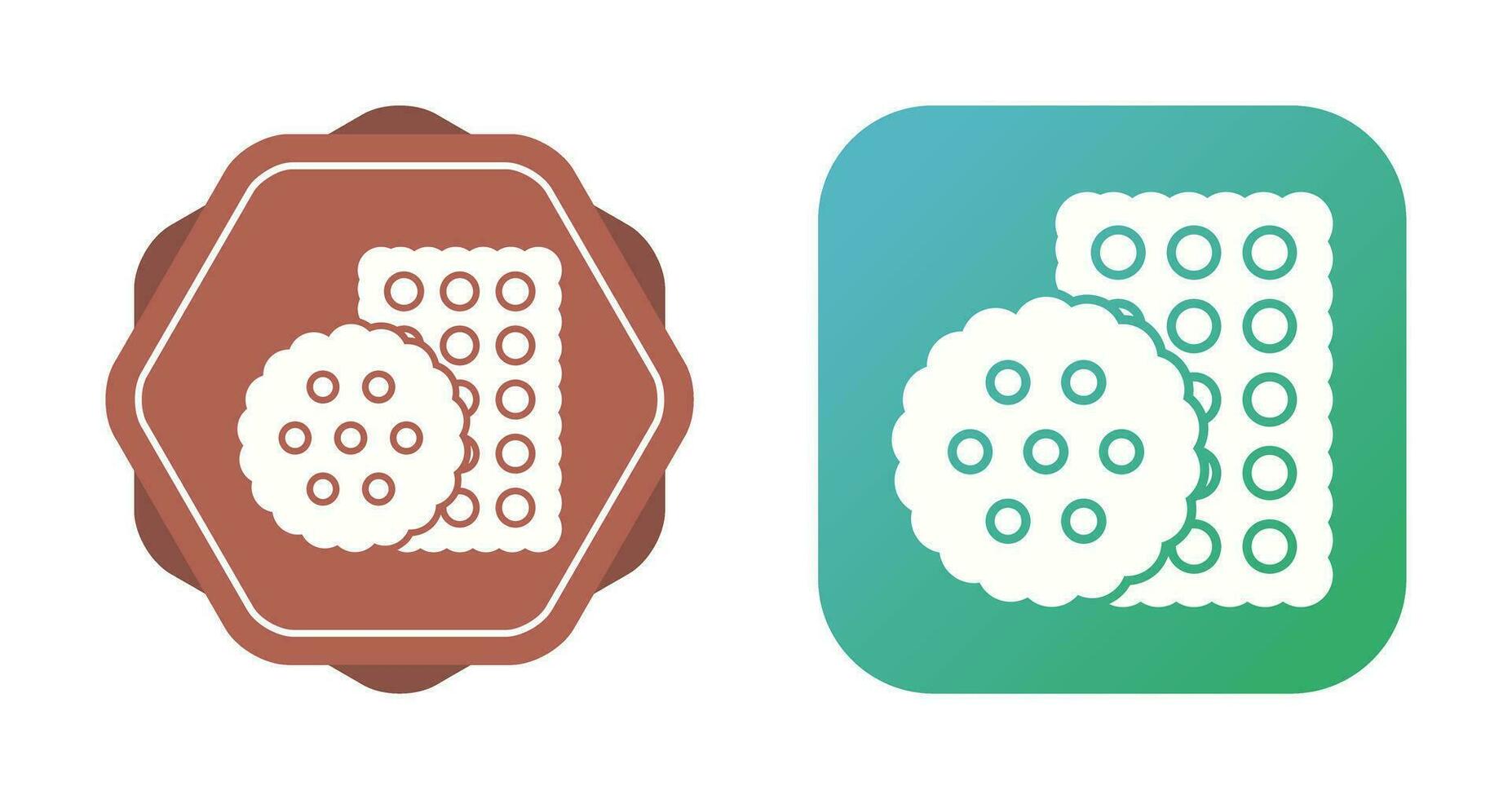Biscuit Vector Icon