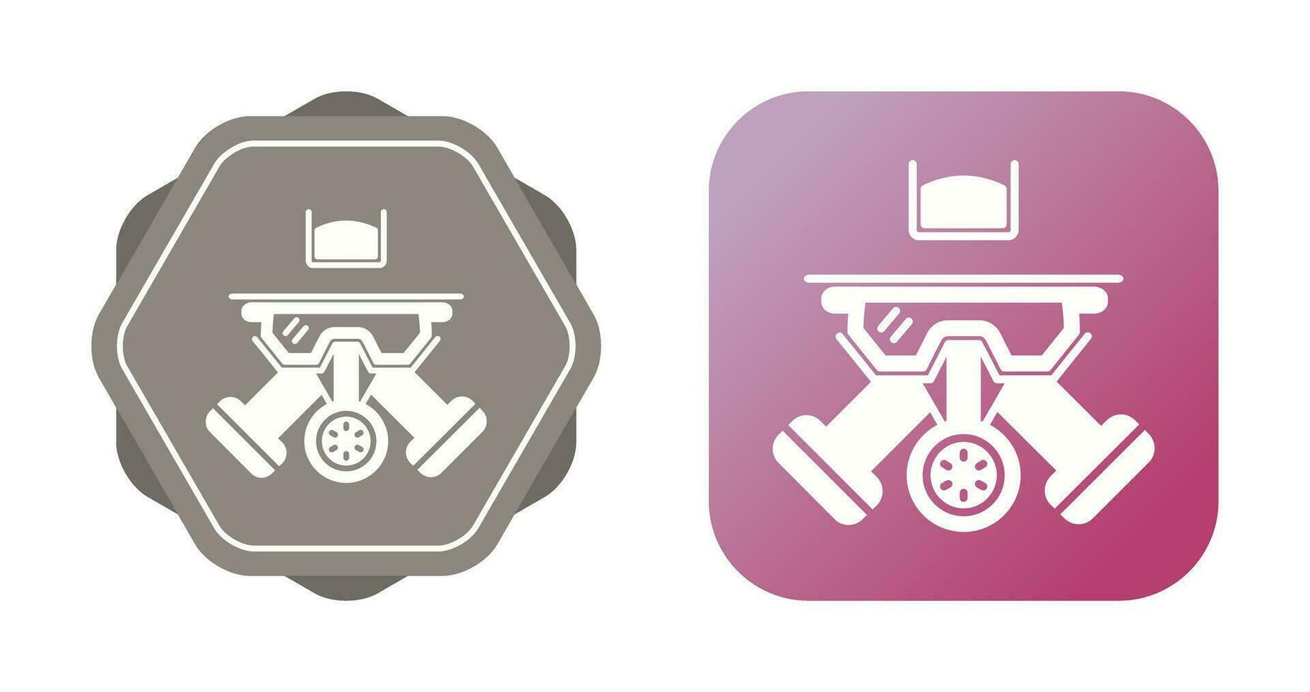 Gas Mask Vector Icon