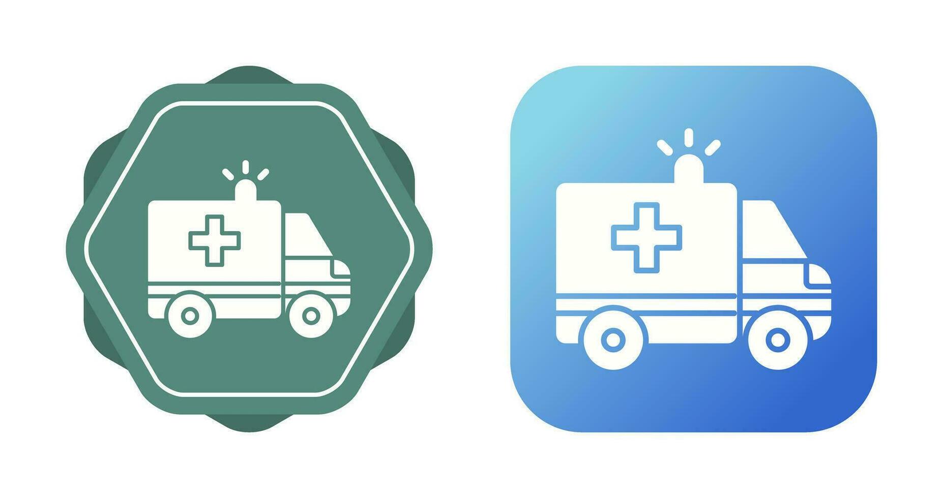 Ambulance Vector Icon